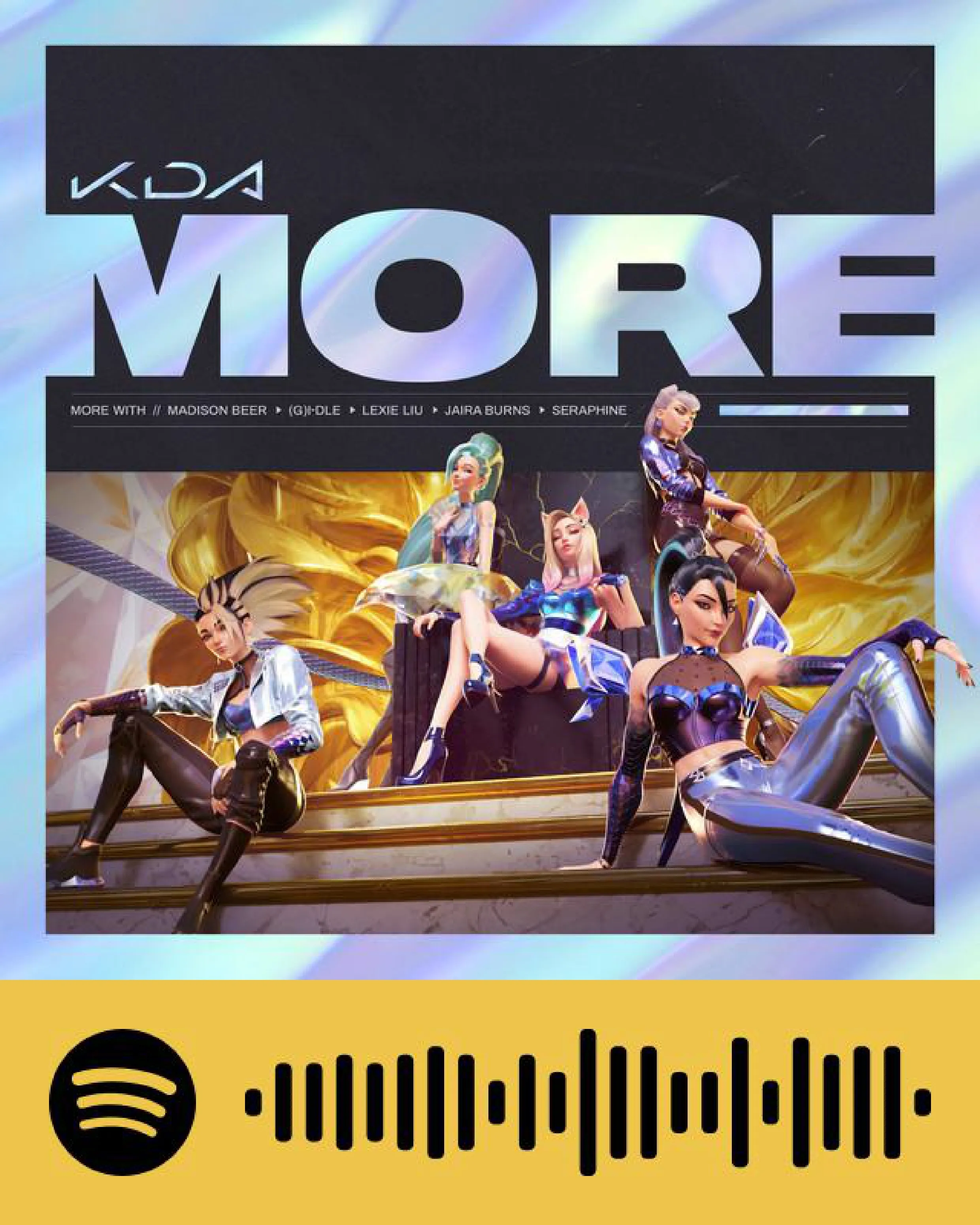 MORE by K/DA - K-pop track.